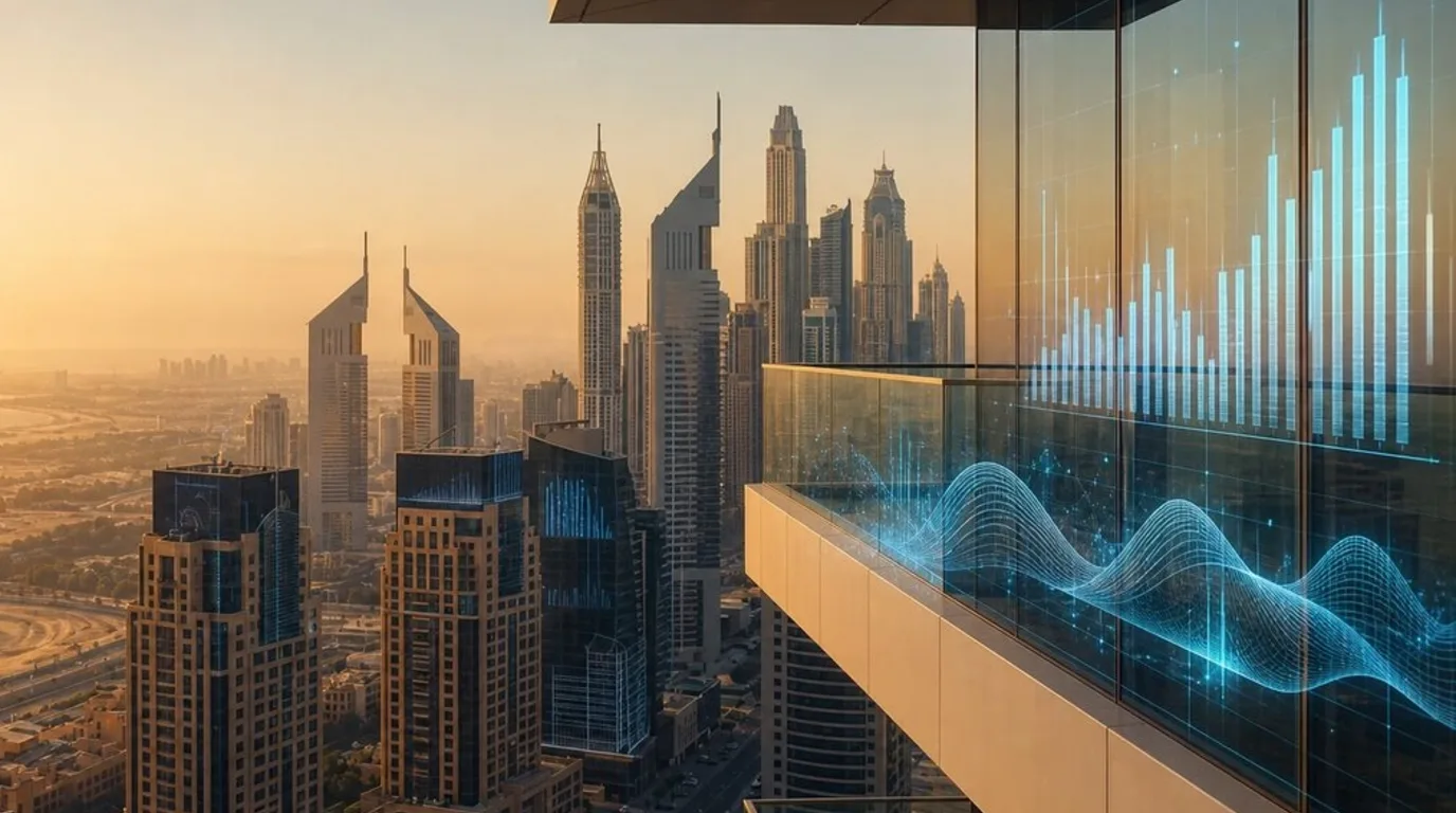 Dubai trading volume vs turnover liquidity visualization