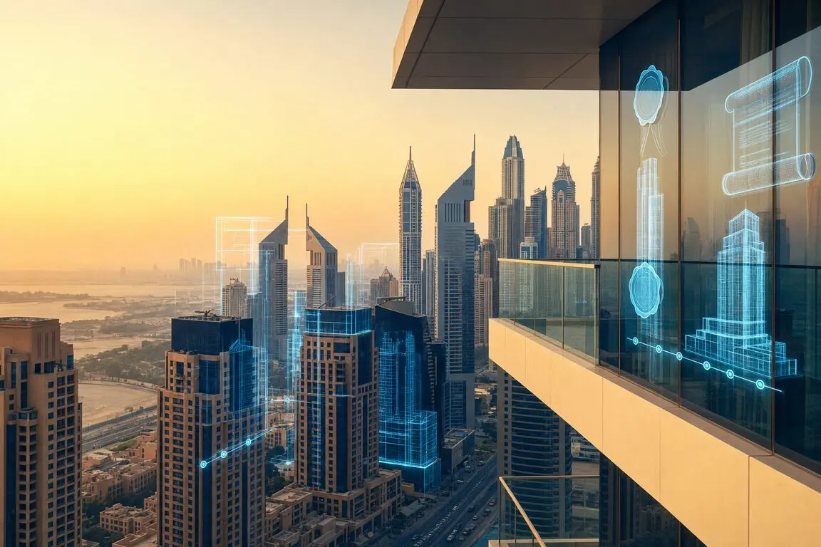Dubai developer portfolio towers with RERA track record overlays